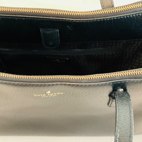 Kate Spade Black Leather Tote - Picture 10 of 16